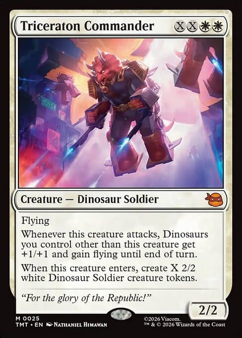 Triceraton Commander (Mythic)