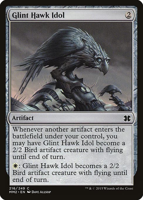 Glint Hawk Idol from Modern Masters 2015 (Common)