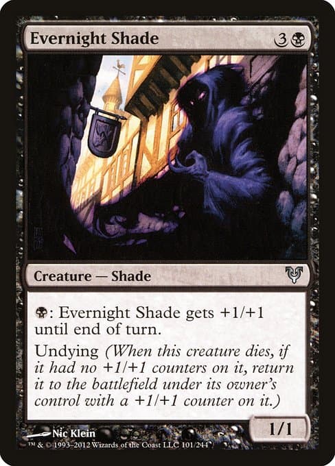 Evernight Shade from Avacyn Restored (Uncommon)