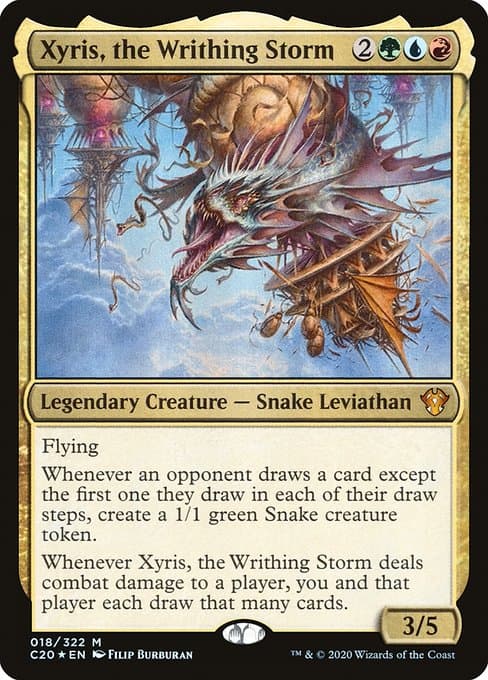 Xyris, the Writhing Storm from Commander 2020 (Mythic)