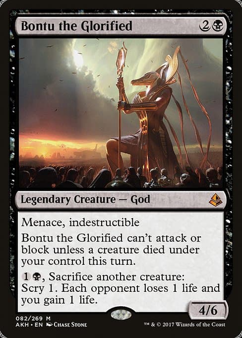 Bontu the Glorified from Amonkhet (Mythic)