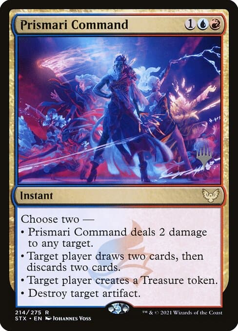 Prismari Command from Strixhaven: School of Mages Promos (Rare)