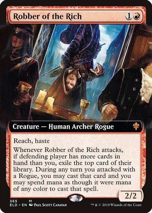 Robber of the Rich from Throne of Eldraine (Mythic)