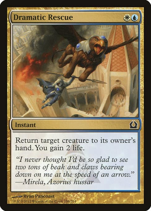 Dramatic Rescue from Return to Ravnica (Common)