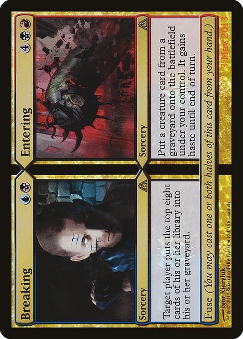 Breaking // Entering from Dragon's Maze Promos (Rare)