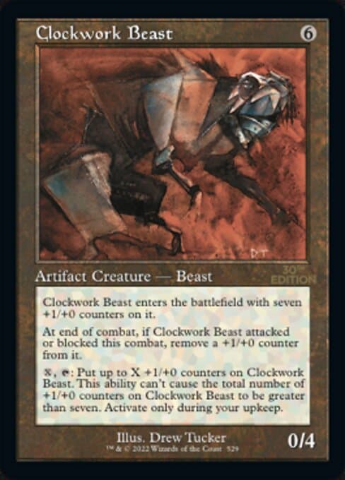 Clockwork Beast from 30th Anniversary Edition (Rare)