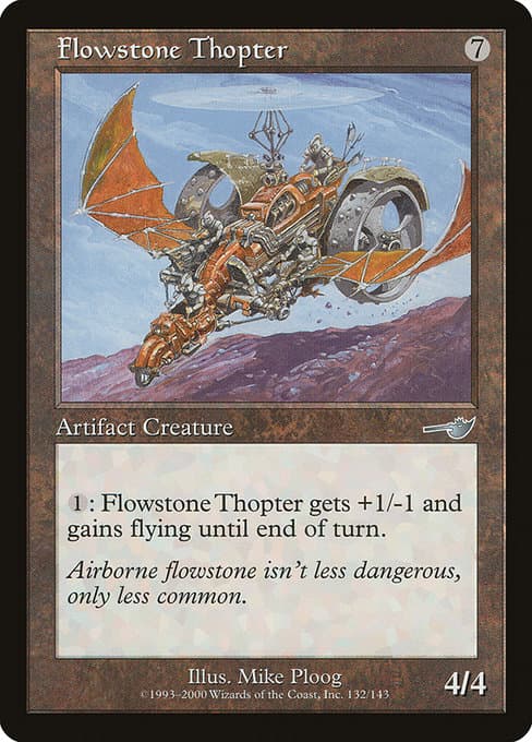 Flowstone Thopter from Nemesis (Uncommon)