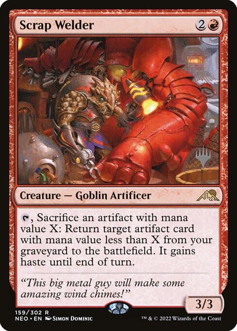 Scrap Welder from Kamigawa: Neon Dynasty Promos (Rare)