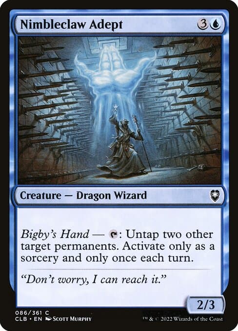 Nimbleclaw Adept from Commander Legends: Battle for Baldur's Gate (Common)