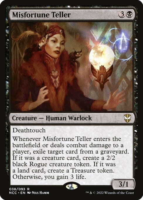 Misfortune Teller from New Capenna Commander (Rare)