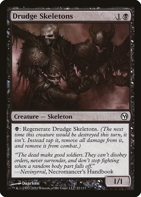 Drudge Skeletons from Duels of the Planeswalkers (Common)