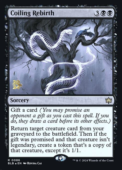 Coiling Rebirth from Bloomburrow Promos (Rare)
