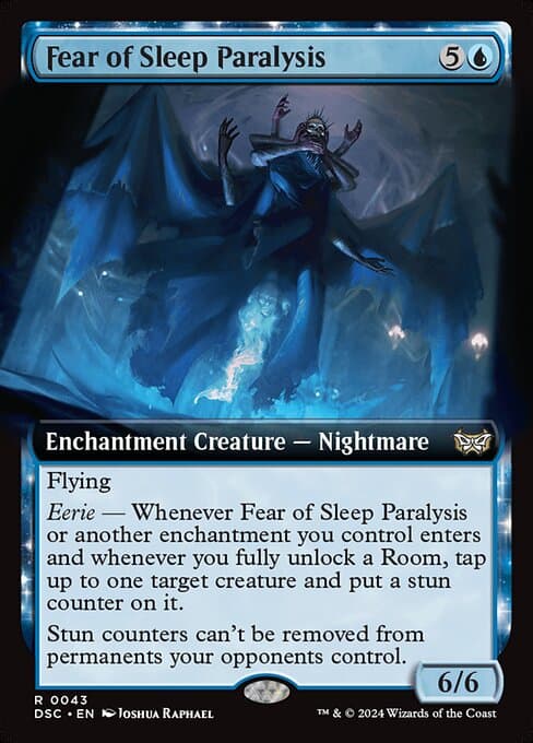 Fear of Sleep Paralysis from Duskmourn: House of Horror Commander (Rare)