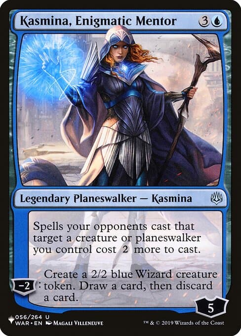 Kasmina, Enigmatic Mentor from The List (Uncommon)