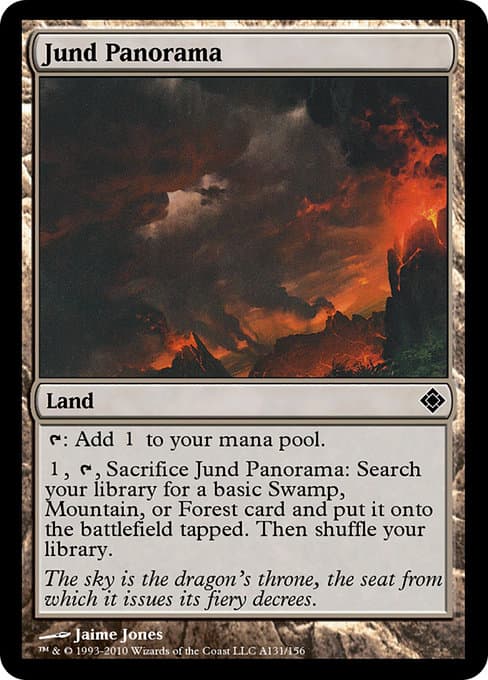 Jund Panorama from Magic Online Theme Decks (Common)