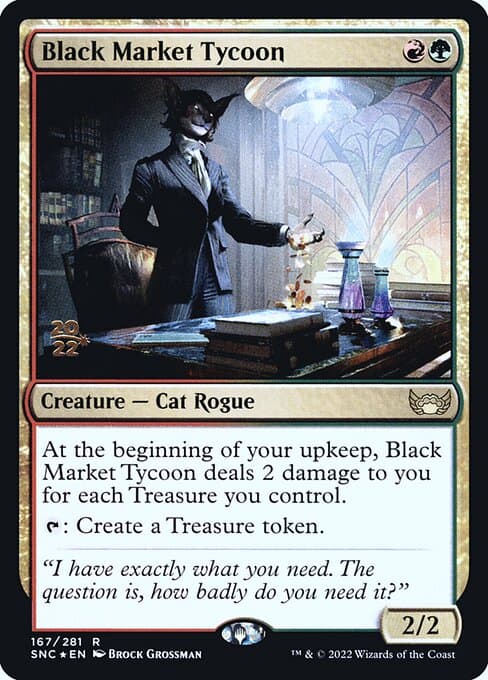Black Market Tycoon from Streets of New Capenna Promos (Rare)