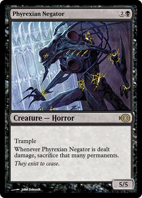 Phyrexian Negator from Magic Online Promos (Rare)