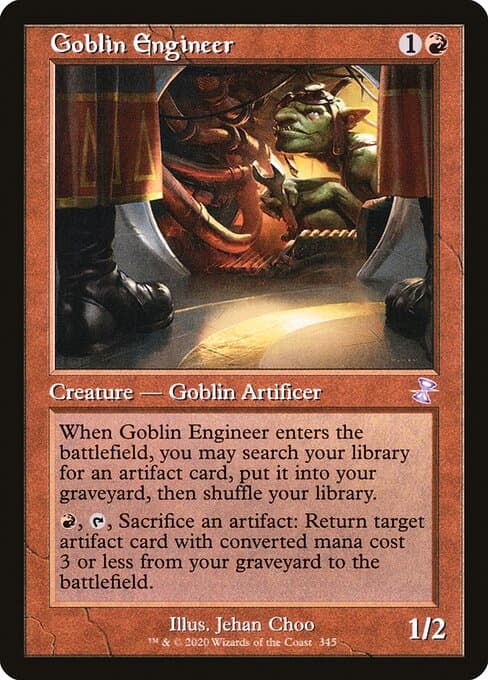 Goblin Engineer from Time Spiral Remastered (Special)