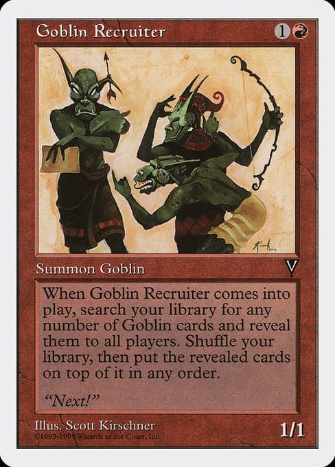 Goblin Recruiter (Uncommon)