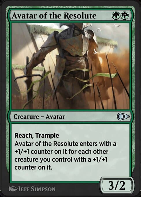 Avatar of the Resolute from Pioneer Masters (Uncommon)