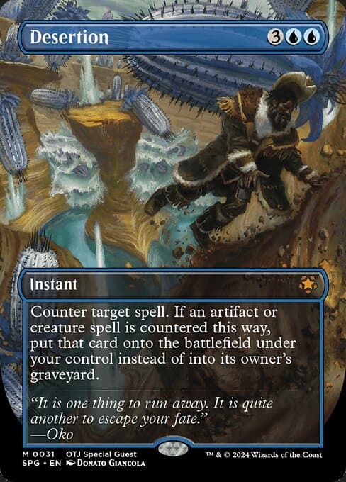 Desertion from Special Guests (Mythic)