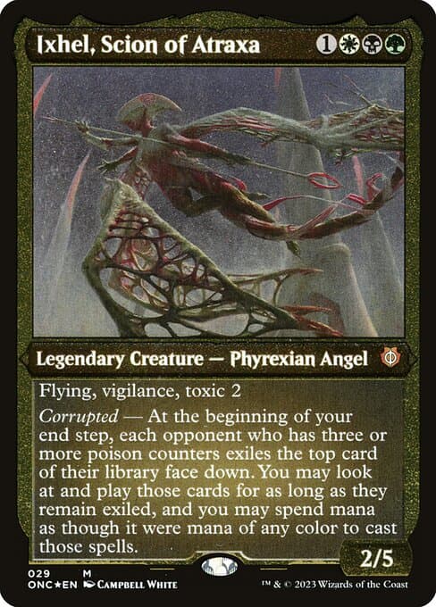 Ixhel, Scion of Atraxa from Phyrexia: All Will Be One Commander (Mythic)