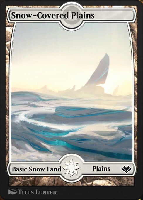 Snow-Covered Plains from MTG Arena Promos (Common)