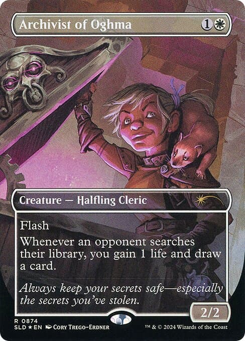 Archivist of Oghma from Secret Lair Drop (Rare)