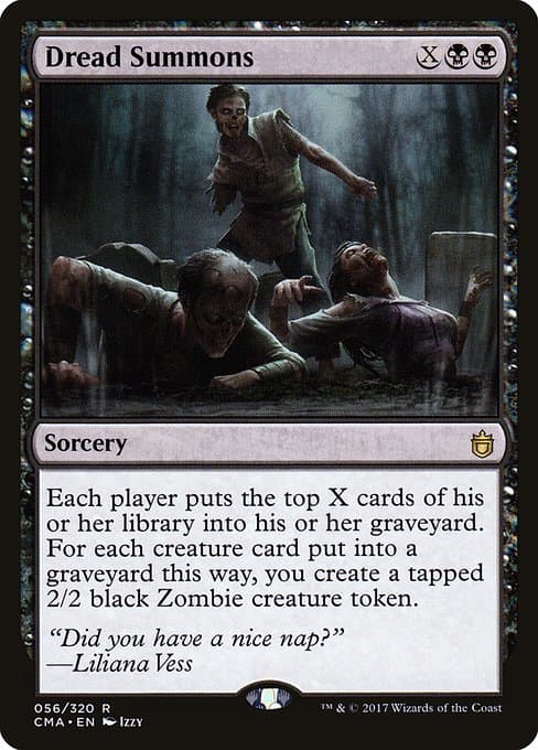 Dread Summons from Commander Anthology (Rare)