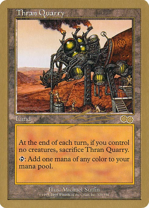 Thran Quarry from World Championship Decks 2000 (Rare)