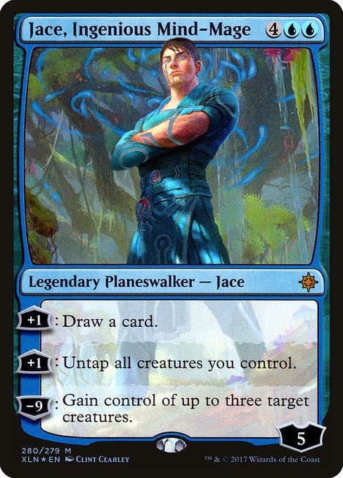 Jace, Ingenious Mind-Mage from Ixalan (Mythic)