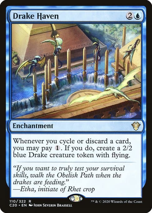 Drake Haven from Commander 2020 (Rare)