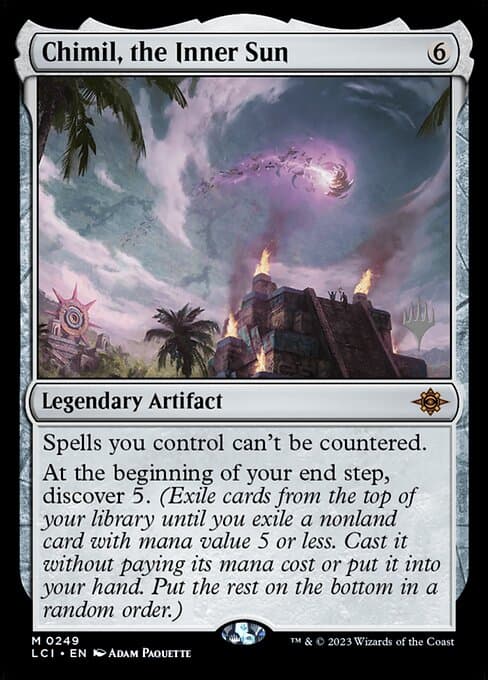 Chimil, the Inner Sun from The Lost Caverns of Ixalan Promos (Mythic)