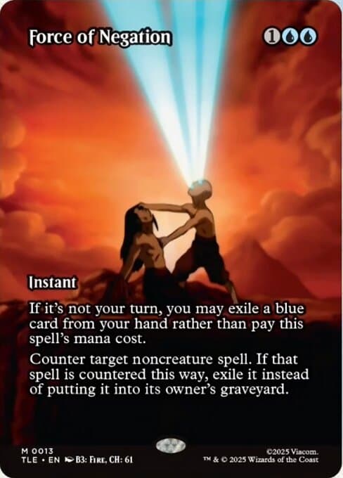 Force of Negation from Avatar: The Last Airbender Eternal (Mythic)