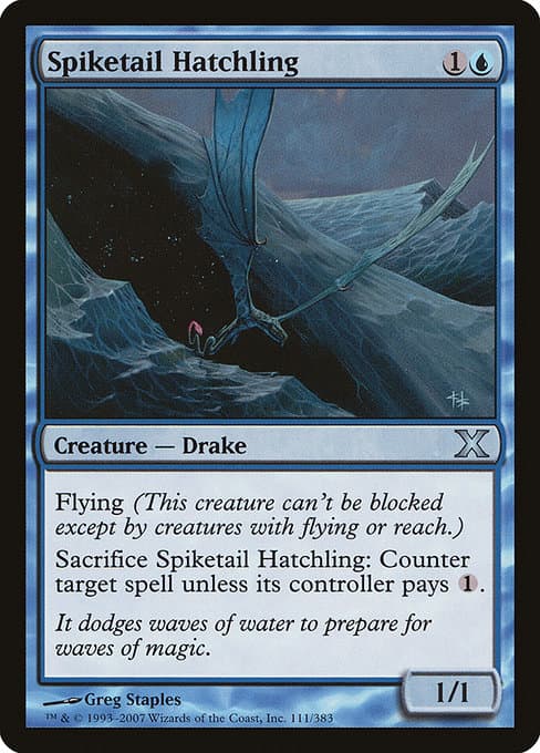 Spiketail Hatchling from Tenth Edition (Uncommon)