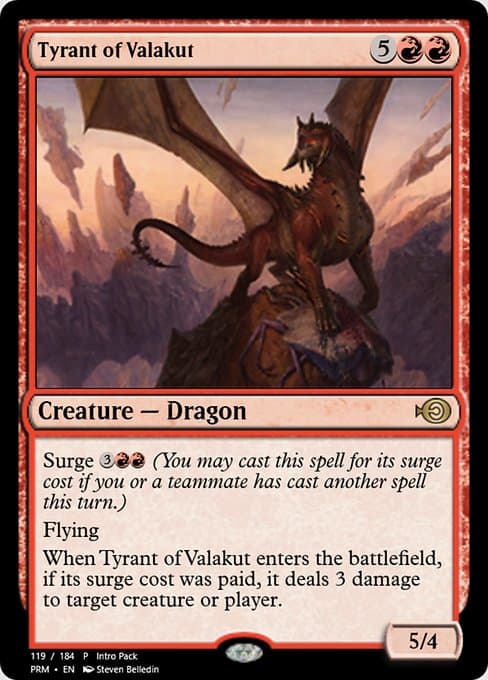 Tyrant of Valakut from Magic Online Promos (Rare)