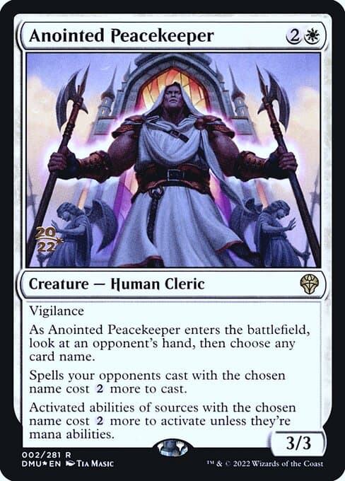 Anointed Peacekeeper from Dominaria United Promos (Rare)