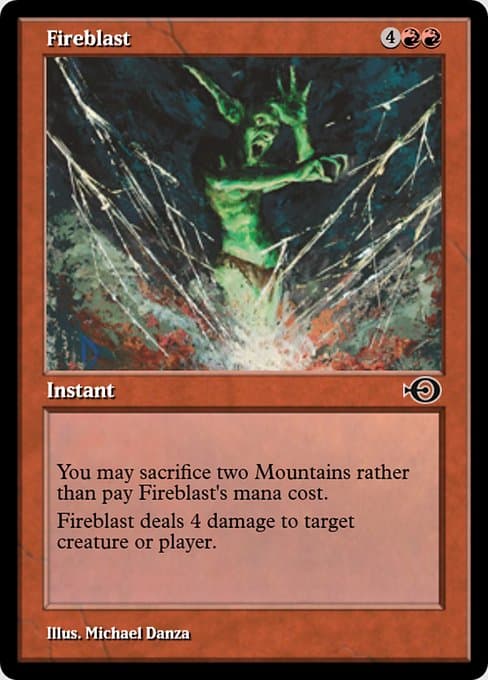 Fireblast from Magic Online Promos (Common)