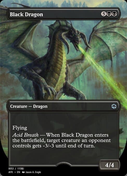 Black Dragon from Magic Online Promos (Uncommon)