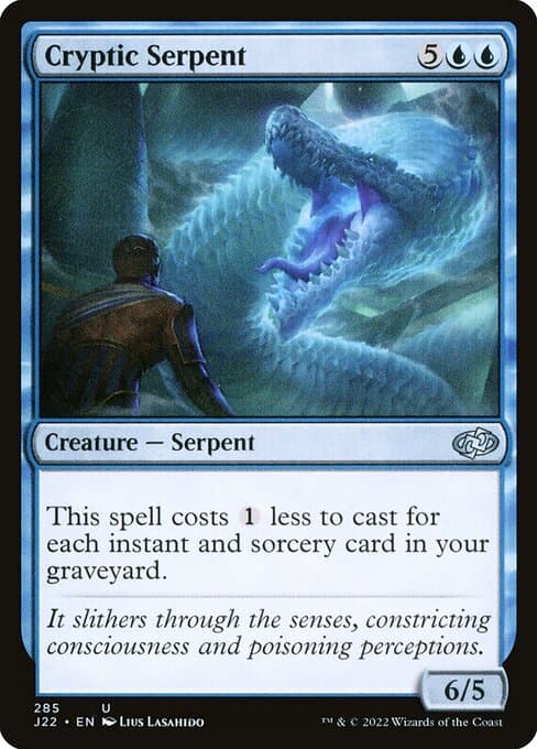 Cryptic Serpent from Jumpstart 2022 (Uncommon)