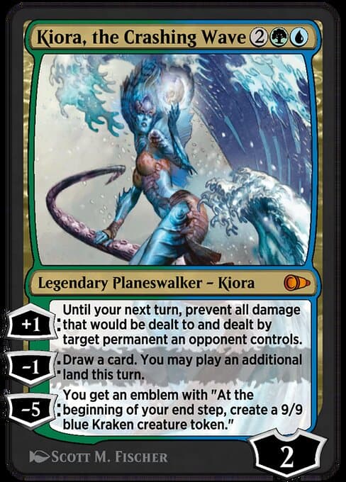 Kiora, the Crashing Wave from Pioneer Masters (Mythic)