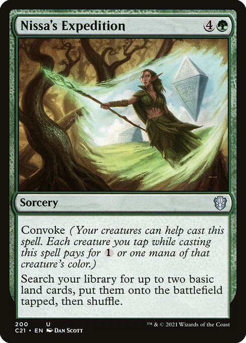 Nissa's Expedition from Commander 2021 (Uncommon)