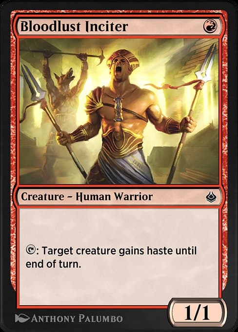 Bloodlust Inciter from Amonkhet Remastered (Common)