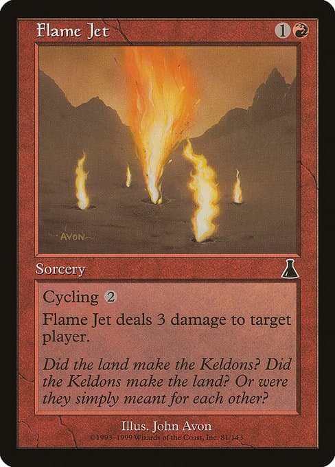 Flame Jet from Urza's Destiny (Common)