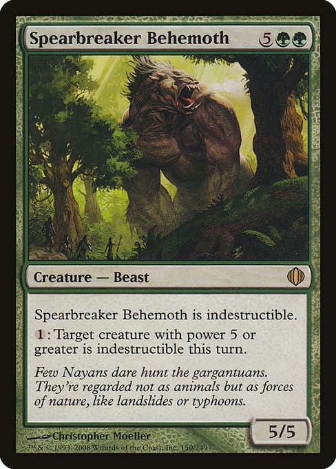 Spearbreaker Behemoth from Shards of Alara (Rare)