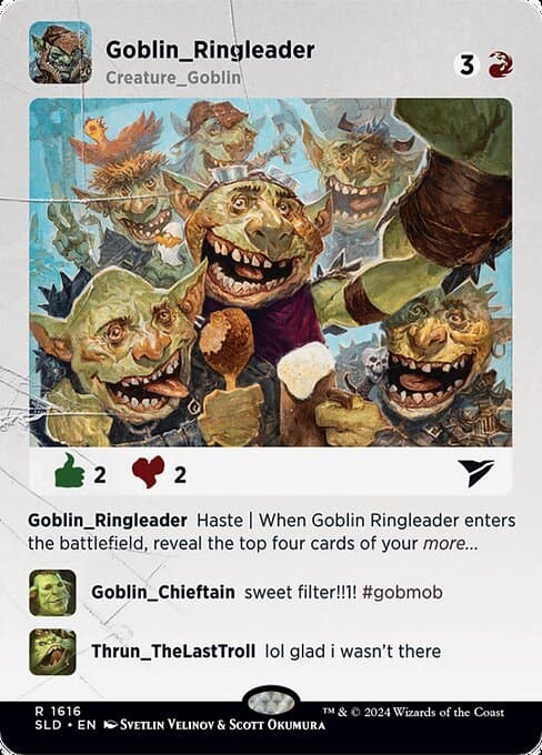 Goblin Ringleader from Secret Lair Drop (Rare)