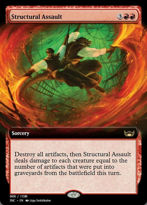 Structural Assault from Magic Online Promos (Rare)