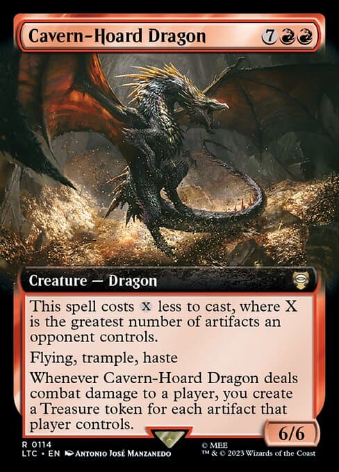 Cavern-Hoard Dragon from Tales of Middle-earth Commander (Rare)
