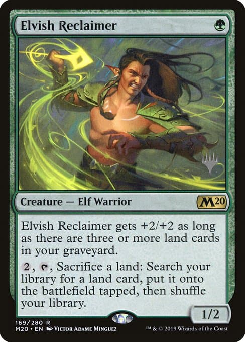 Elvish Reclaimer from Core Set 2020 Promos (Rare)