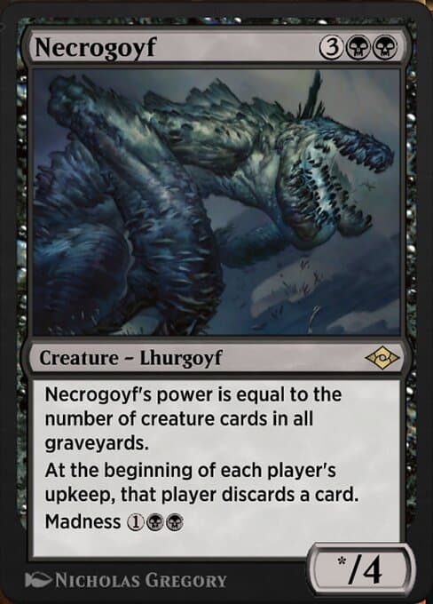 Necrogoyf from Jumpstart: Historic Horizons (Rare)